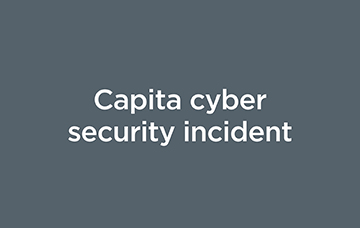 Capita cyber security incident