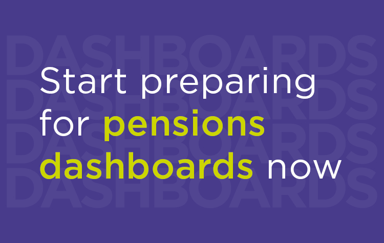 Start preparing for pensions dashboards now