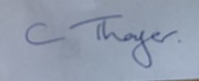 Ceri Thayer e-signature
