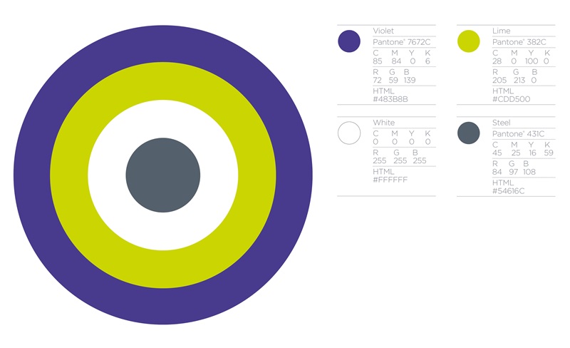 Primary colour palette