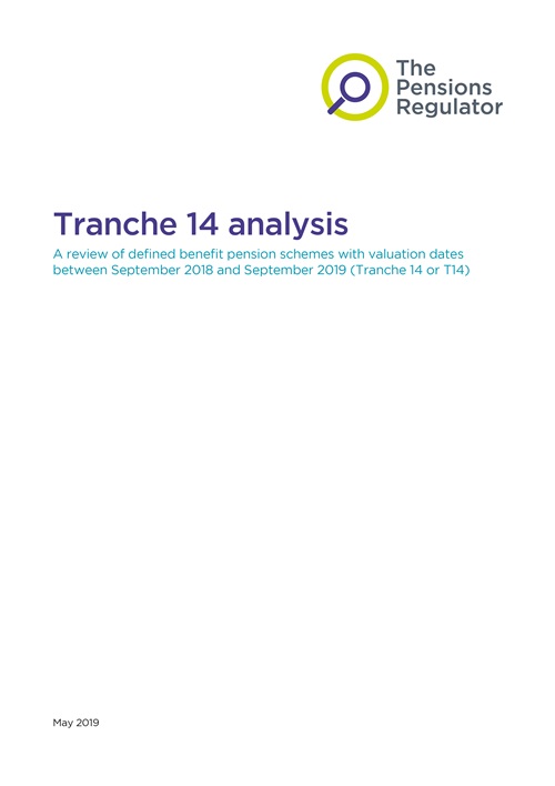 An example of a front cover of an analysis document