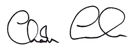 Charles Counsells signature 2011 sm