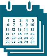 Calendars Re Enrolment Green